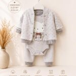 bebek 3lü set erkek